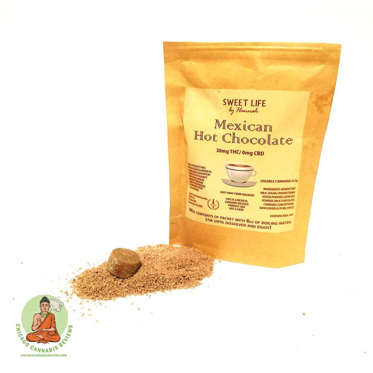 Sweet Life by Hannah Mexican Hot Chocolate Review Verlilife Dispensary February 2020