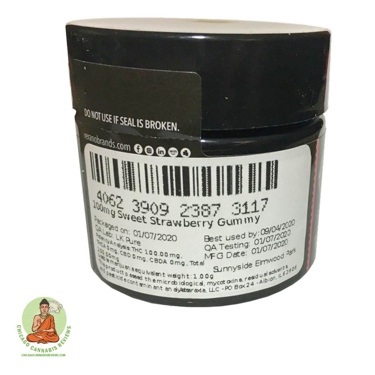 Verano-Strawberry-Sativa-Gummies-100mg-2