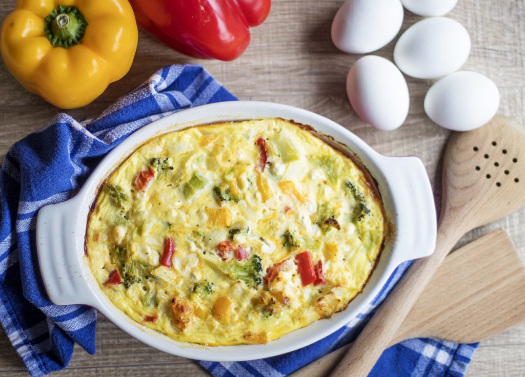 Start Your Day Off Right With This THC Sausage & Egg Casserole